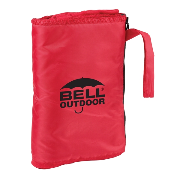 Picnic blanket throw is made from comfortable polyester and fits into... from ASI 52840 Evans Manufacturing