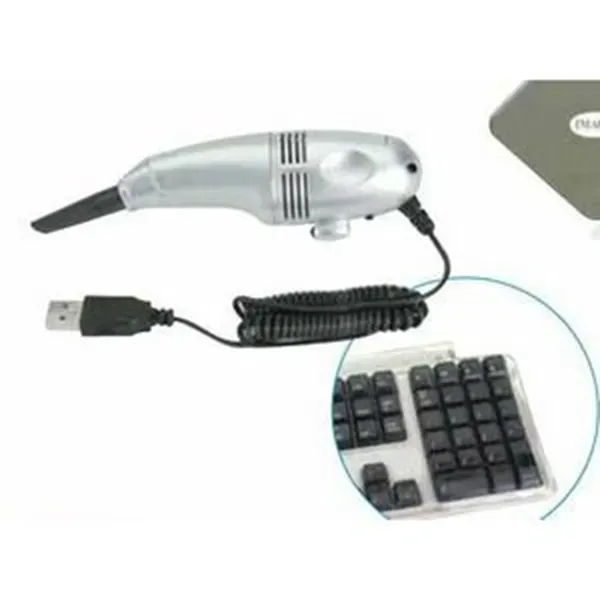 USB mini vacuum cleaner with LED light.... from ASI 64845 Kin Image Inc / Himmers International Inc. DBA Kin Image Inc