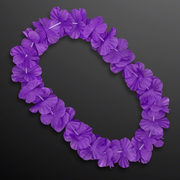Flower Lei Necklace (Non-Light Up), 36" Long. No Lights, Faux Flowers.... from ASI 34194 ALightPromos / Alight Promotional Products