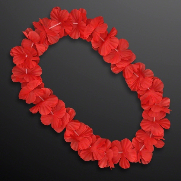 Flower Lei Necklace (Non-Light Up), 36" Long. No Lights, Faux Flowers.... from ASI 34194 ALightPromos / Alight Promotional Products