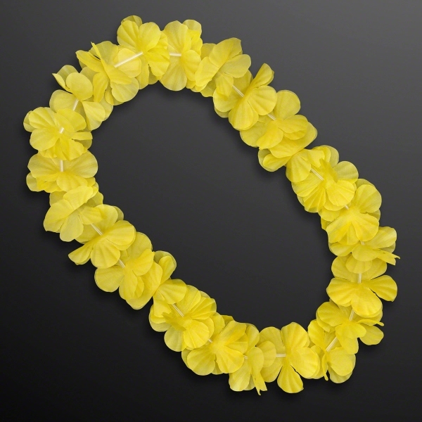 Flower Lei Necklace (Non-Light Up), 36" Long. No Lights, Faux Flowers.... from ASI 34194 ALightPromos / Alight Promotional Products
