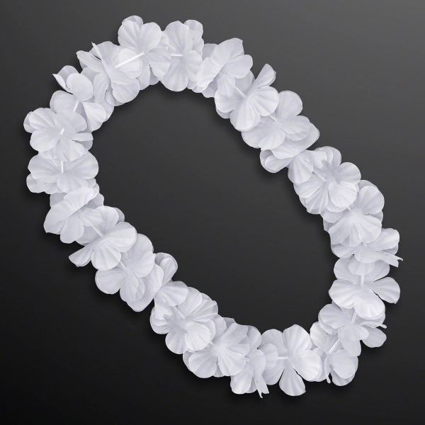 Flower Lei Necklace (Non-Light Up), 36" Long. No Lights, Faux Flowers.... from ASI 34194 ALightPromos / Alight Promotional Products