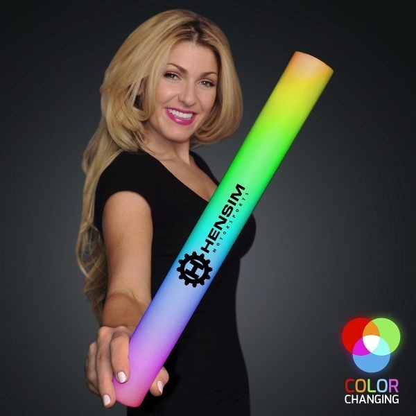 Blank or imprinted. Custom LED light up foam stick.... from ASI 34194 ALightPromos