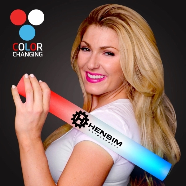 Blank or imprinted. Custom LED light up foam stick.... from ASI 34194 ALightPromos