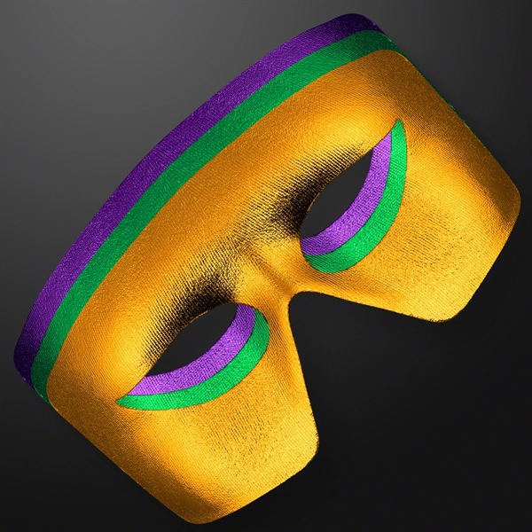 Blank or imprinted. Costume Mask, Mardi Gras Throws (NON-Light Up)... from ASI 34194 ALightPromos