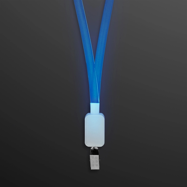 Blank or Imprinted. Supernova Light Lanyards, LED Badge Holders... from ASI 34194 ALightPromos