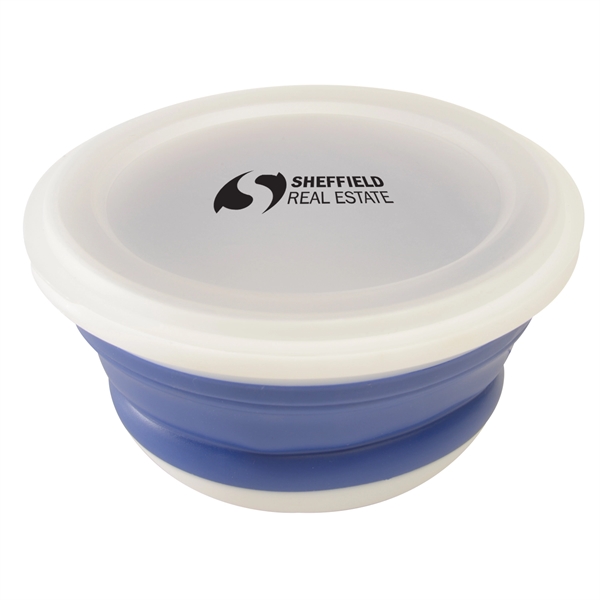 Silicone Bowl that holds over 2 cups of food and collapses... from ASI 52840 Evans Manufacturing