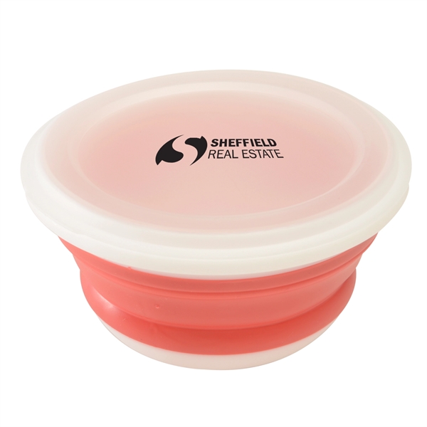 Silicone Bowl that holds over 2 cups of food and collapses... from ASI 52840 Evans Manufacturing