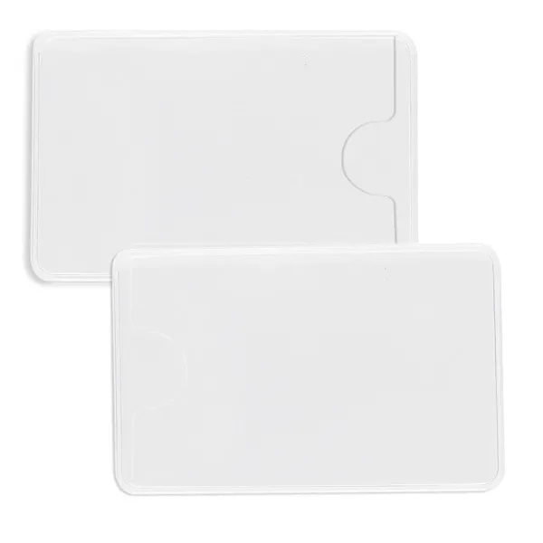 Vinyl business card case measuring 2.37"H x 3.62"W with a simple... from ASI 54040 Fey Promo