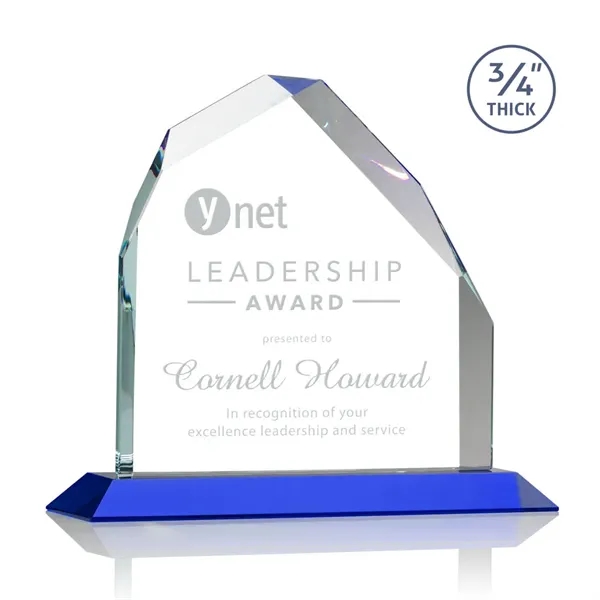 Brilliant award in 3 sizes features a 0.75" thick Starfire Crystal... from ASI 84592 St Regis Group / St Regis