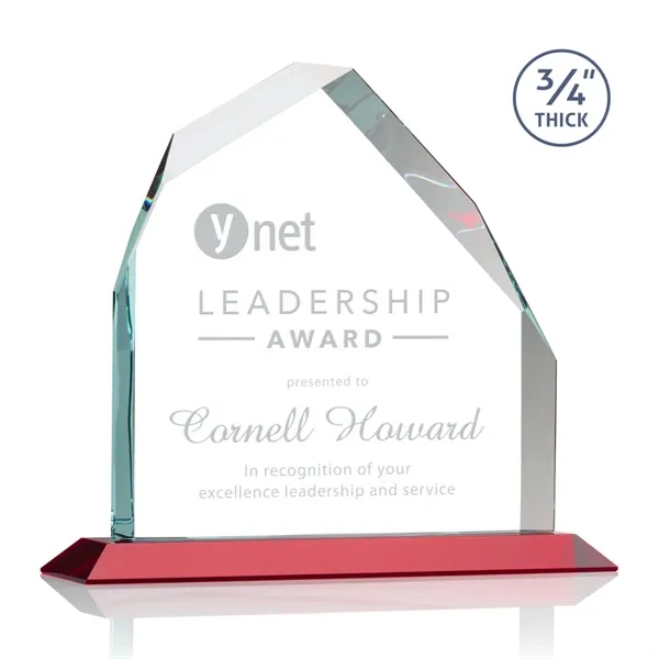 Brilliant award in 3 sizes features a 0.75" thick Starfire Crystal... from ASI 84592 St Regis Group / St Regis