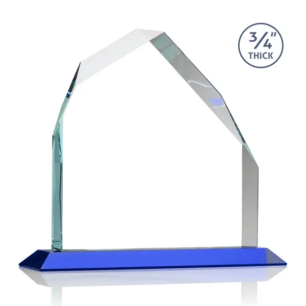 Brilliant award in 3 sizes features a 0.75" thick Starfire Crystal... from ASI 84592 St Regis Group / St Regis