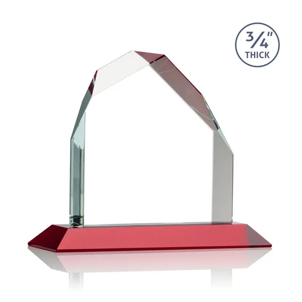 Brilliant award in 3 sizes features a 0.75" thick Starfire Crystal... from ASI 84592 St Regis Group / St Regis