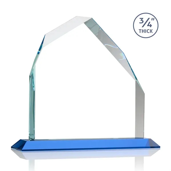 Brilliant award in 3 sizes features a 0.75" thick Starfire Crystal... from ASI 84592 St Regis Group / St Regis