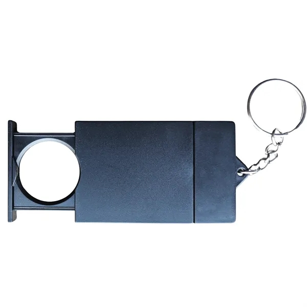 Compact and foldable magnifier featuring dual lenses that combine into a... from ASI 64845 Kin Image Inc / Himmers International Inc. DBA Kin Image Inc