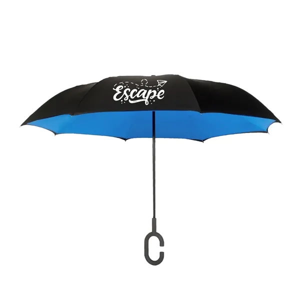 Shed Rain™ UnbelievaBrella® 48" Reverse-Close Manual Stic...... from ASI 40480 Koozie Group