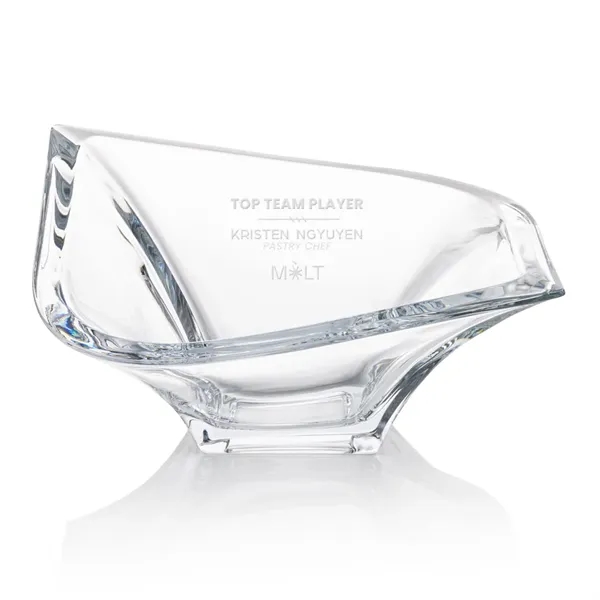 Elegantly constructed and intricately shaped curved bowl.... from ASI 84592 St Regis Group