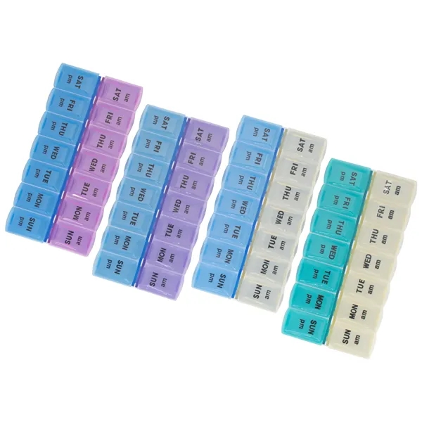 Weekly twice a day pill organizer.... from ASI 73823 Compass Health Brands dba Newday Medical Corporation / Newday Medical