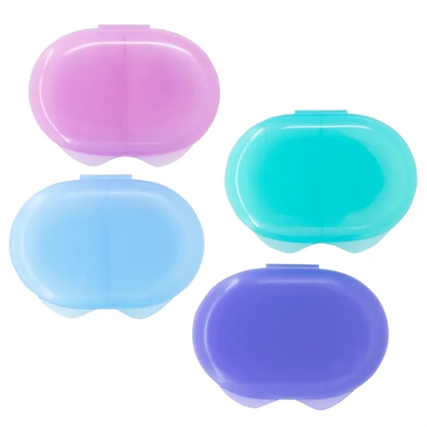 Pocket sized pill box with AM and PM compartments.... from ASI 73823 Compass Health Brands dba Newday Medical Corporation / Newday Medical