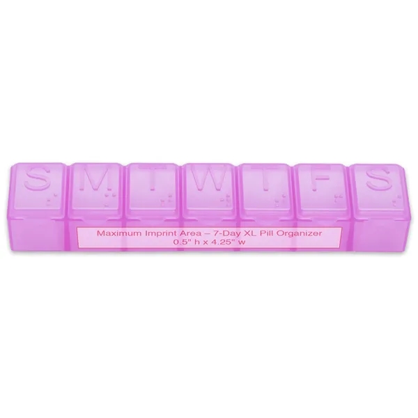 XL pill organizer with compartments for all 7 days of the... from ASI 73823 Compass Health Brands dba Newday Medical Corporation / Newday Medical