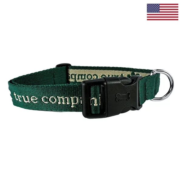 Upgrade your pet's style with our 1" Woven Pet Collar. Customizable... from ASI 92980 WOV-IN® / Universal Strap/Wov-In Line Promopet