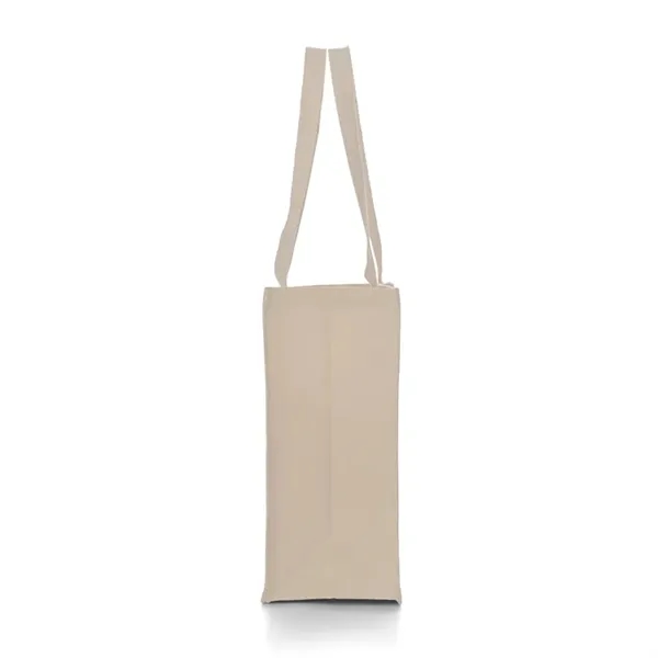 Spacious and durable 100% cotton canvas tote with sturdy handles. Ideal... from ASI 67557 LimeLight Ent / Limelight USA