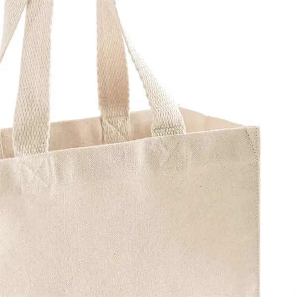 Durable small canvas tote with short handles for easy carrying. Ideal... from ASI 67557 LimeLight Ent / Limelight USA