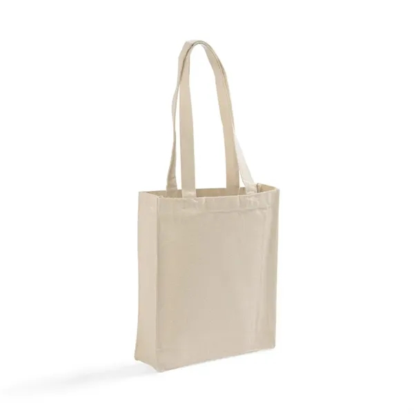 Durable canvas book tote with gussets for extra support. Features a... from ASI 67557 LimeLight Ent / Limelight USA