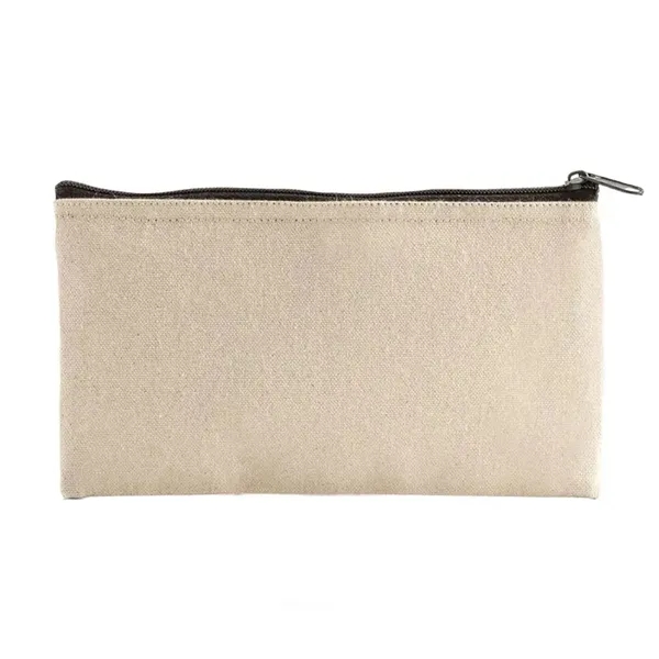 Flat cotton or JUCO pouch with zip closure and lining. Ideal... from ASI 67557 LimeLight Ent / Limelight USA