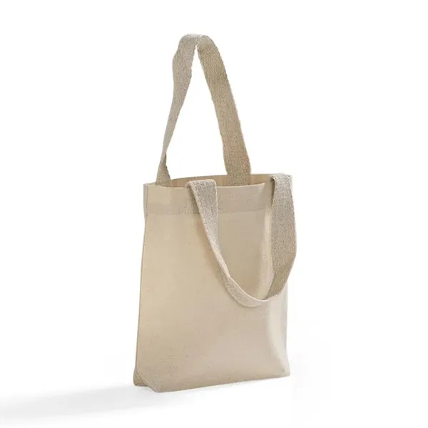 Mini cotton tote with reinforced stress points and polyester handles. Great... from ASI 67557 LimeLight Ent / Limelight USA