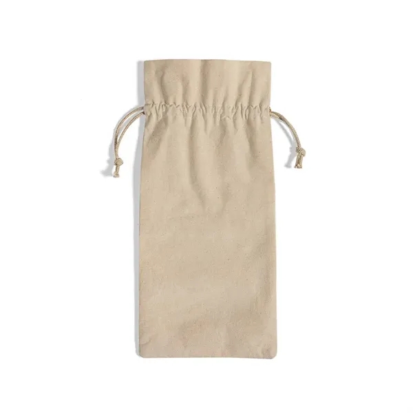 Eco cotton or jute wine bag with drawstring closure. Ideal for... from ASI 67557 LimeLight Ent / Limelight USA