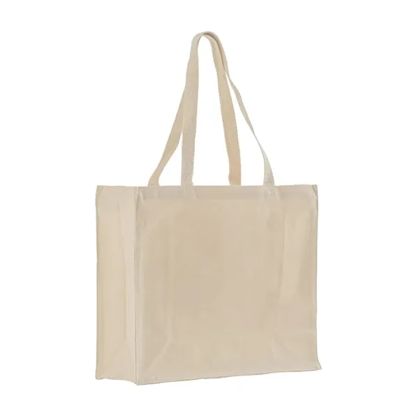 Spacious and durable 100% cotton canvas tote with sturdy handles. Ideal... from ASI 67557 LimeLight Ent / Limelight USA