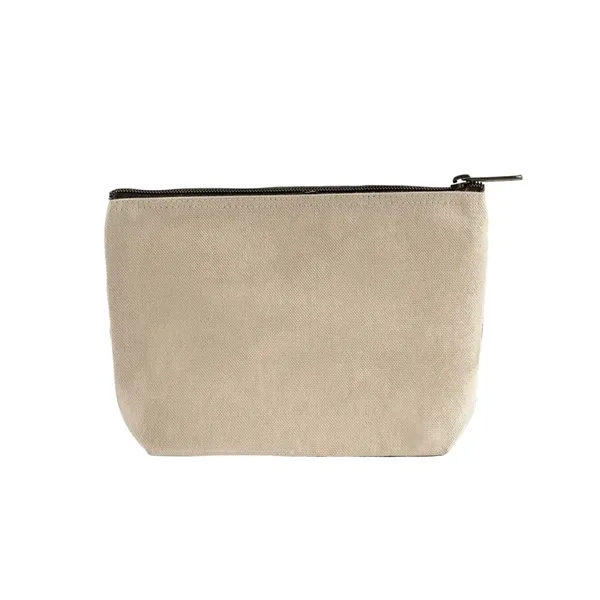Eco canvas pouch with gusset and zip closure. Great for gifts,... from ASI 67557 LimeLight Ent / Limelight USA