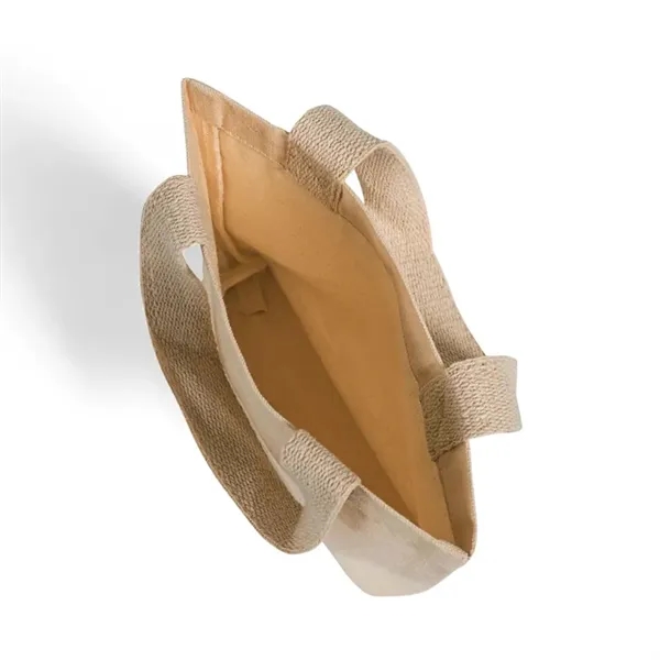 Mini cotton tote with reinforced stress points and polyester handles. Great... from ASI 67557 LimeLight Ent / Limelight USA