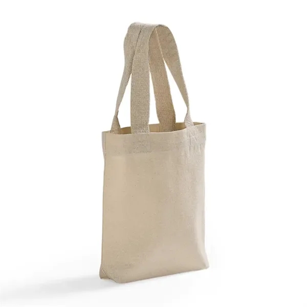 Mini cotton tote with reinforced stress points and polyester handles. Great... from ASI 67557 LimeLight Ent / Limelight USA