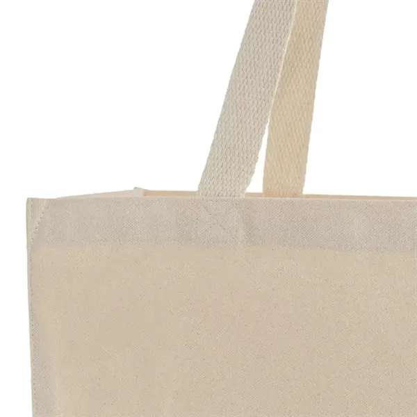 Spacious and durable 100% cotton canvas tote with sturdy handles. Ideal... from ASI 67557 LimeLight Ent / Limelight USA