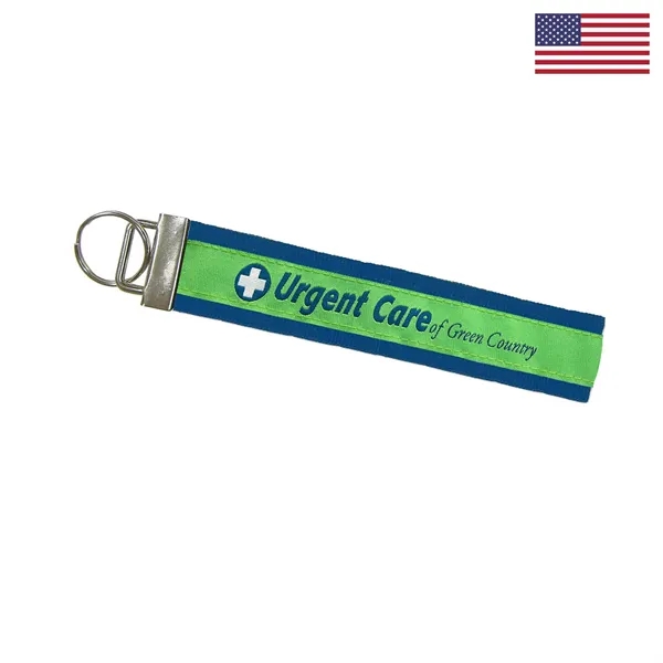 Durable 6" woven key strap with customizable imprint, perfect for daily... from ASI 92980 WOV-IN® / Universal Strap/Wov-In Line