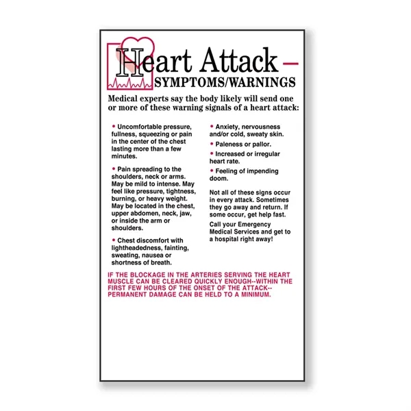 6"H x 3.5"W magnet with space for emergency contact numbers (fire,... from ASI 54040 Fey Promo / Magna-Tel by Fey