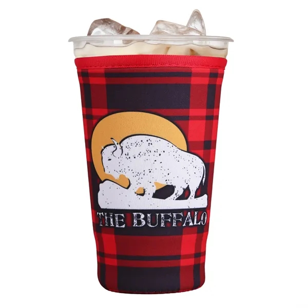 Keep iced drinks colder longer with a premium neoprene insulator that... from ASI 61966 HPG / HPG Gold Best Promotions USA
