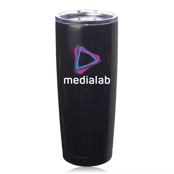 20 oz. stainless steel travel coffee tumbler with double wall vacuum... from ASI 39552 BEL Promo