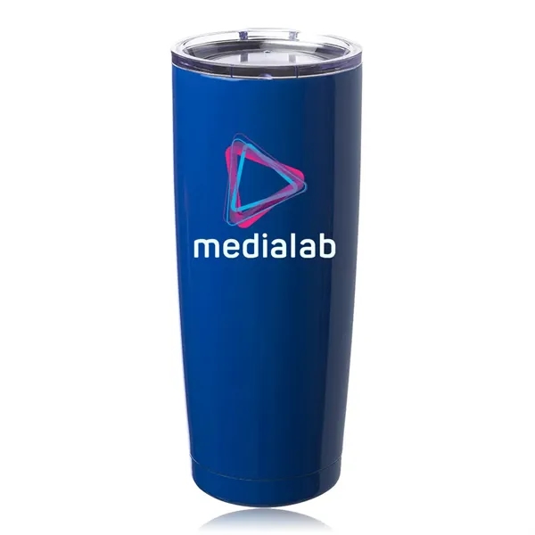 20 oz. stainless steel travel coffee tumbler with double wall vacuum... from ASI 39552 BEL Promo