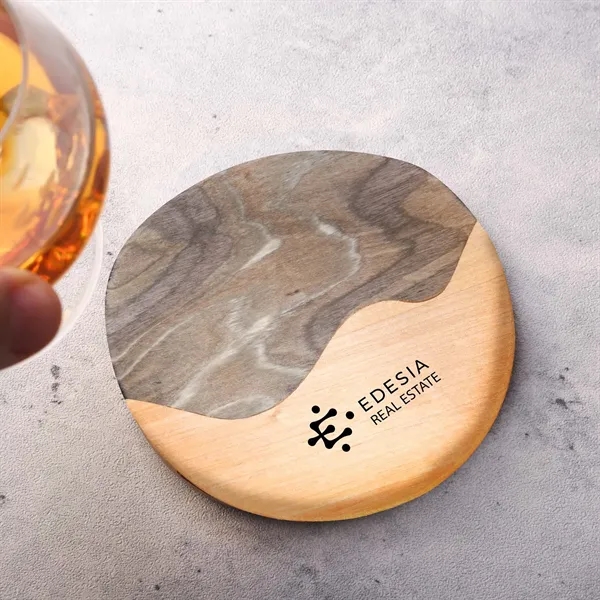 The Everwood Pakka & Birchwood Coaster is made from natural Birchwood... from ASI 61966 HPG / Beacon Promotions