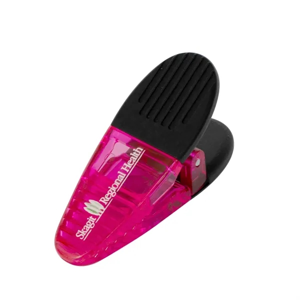 Magnetic power clip with rubber handles and customization options.... from ASI 68507 The Magnet Group / Innovations by Magnet™