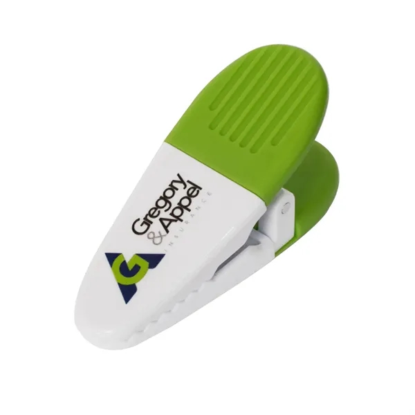 Magnetic power clip with rubber handles and customization options.... from ASI 68507 The Magnet Group / Innovations by Magnet™