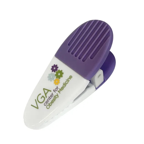 Magnetic power clip with rubber handles and customization options.... from ASI 68507 The Magnet Group / Innovations by Magnet™