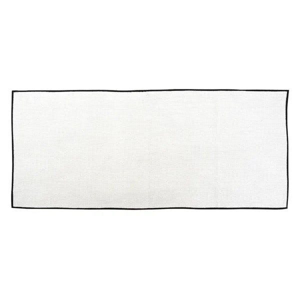 40 " x 17" waffle weave golf towel with sewn strap.... from ASI 68507 The Magnet Group