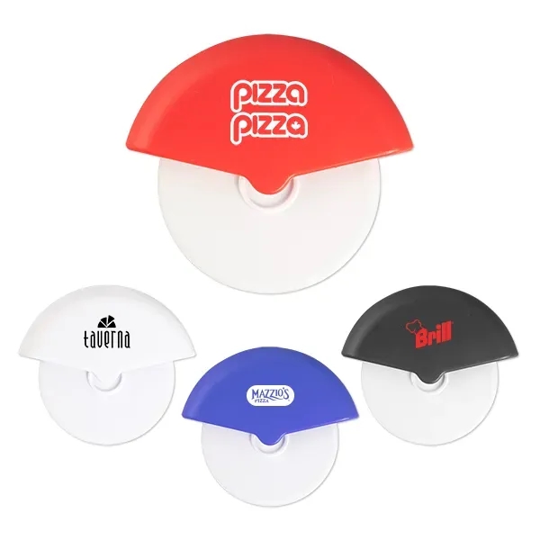 Round pizza cutter with aa removable plastic blade.... from ASI 98360 WOWLine / WOWLine®