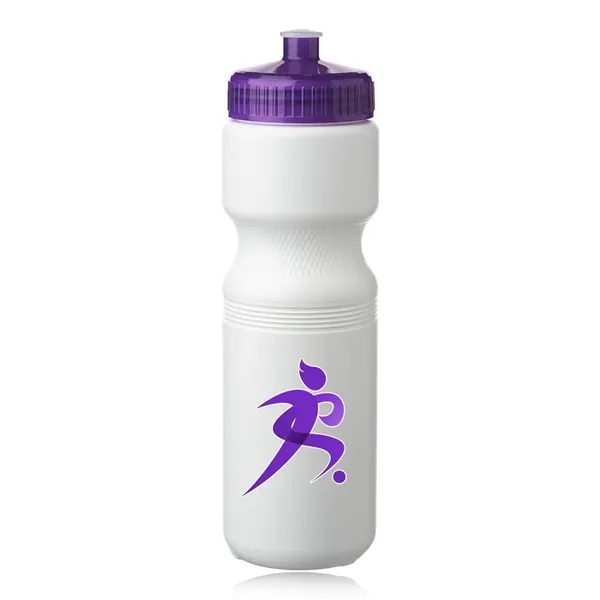 28 oz. push cap plastic water bottles.... from ASI 39552 BEL Promo