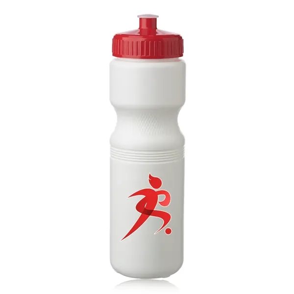 28 oz. push cap plastic water bottles.... from ASI 39552 BEL Promo