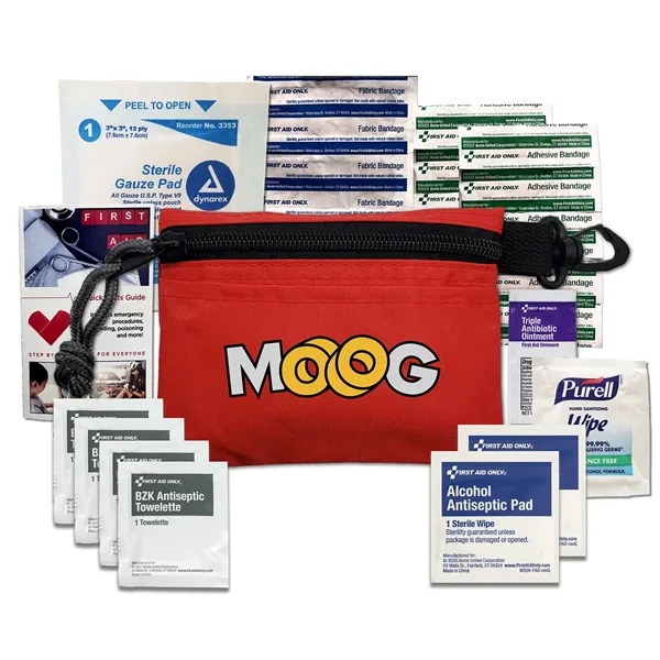 Kit includes: (1) Triple Antibiotic Ointment Packet, (1) First Aid Basics... from ASI 46170 Compass Industries Inc